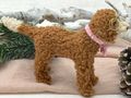 Deko Hund Anhänger Labradoodle Weihnachtsdeko, Geschenk für Tierfreunde oder Dekoration fürs Wohnzimmer, Kinderzimmer & Büro 3