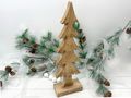 Tannenbaum Mangoholz Natur - minimalistische Weihnachtsdekoration für Wohnzimmer, Büro oder Geschenkidee zu Weihnachten 3