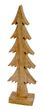 Tannenbaum auf Sockel Hellbraun Braun Mangoholz Holz Weihnachtsbaum Dekobaum Weihnachten Deko 40,5cm H Groß 1