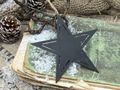 Deko Metallsterne Schwarz Christbaumschmuck, Geschenkanhänger, Fensterdeko, zum Adventskranz Basteln  4