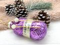 Christbaumschmuck Gas Lila Anhänger Geschenk für Strickfans, Deko für Wollgeschäfte, Strickladen, Nähatelier & Bastelzimmer 4