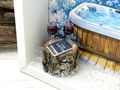 Jacuzzi Outdoor Whirlpool – Geschenkidee für Winterromantiker, Spa, Wellness- & Entspannungsfans 4