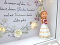 Geschenk Geldgeschenk zur Konfirmation & Kommunion Mädchen– Geschenkbox Bilderrahmen aus Holz mit LED 5