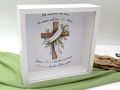 Bilderrahmen Geldgeschenk für Konfirmation, Kommunion, Jugendweihe, Taufe - Christliches Geschenk Holzrahmen 3