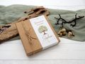 Geschenk Gutschein oder Geld Verpackung mit Lebensbaum Motiv, personalisiert mit Anlass, Name & Datum 6