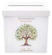 Briefbox Baum des Lebens Grün Kommunion Konfirmation Taufe Personalisiert Kartenbox 3