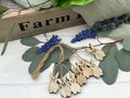 Mini Hasen Holzhänger Ostern Anhänger Geschenkhänger Osteranhänger 7 Stück 4