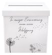 Briefbox Kartenbox speziell gestaltet für Kondolenz- und Beileidskarten bei Beerdigungen, Trauerfeiern oder Gedenkfeier 3