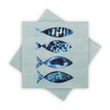 Cocktailservietten Fische Maritim Hellgrün Blau Servietten Sommerparty Gartenparty Maritime Deko 24x24 cm 20 Stück 1