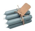 Stabkerzen Grau Blau Kerzen 12 cm 6 Stück Hochzeit Tischdeko Geburtstag Party 1