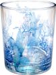 Deko Windlicht Korallen Blau Glas Transparent Tischdeko Sommer Garten Maritim Strandhaus Küstendeko 1