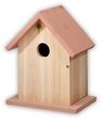Vogelhaus Holz Rosa Frühling Sommer Garten Deko 20cm H 1