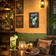 Blechschild Mojito Cocktail Metallschild Wanddeko Bar - Geschenk-Idee zum Geburtstag & Party 3