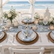 Untersetzer Platzdecke Weide Rund - für Vasen, Kerzen, Schalen & als Tiscdeko für Hochzeit, Geburtstag, Weihnachten  3