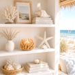 Korallen Teelichthalter mit LED – maritime Deko für Strandhaus & Badezimmer oder als Tischdeko Hochzeit 2