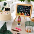 Komplettes Tischdeko SET Einschulung Mädchen - personalisiert mit NAME 3