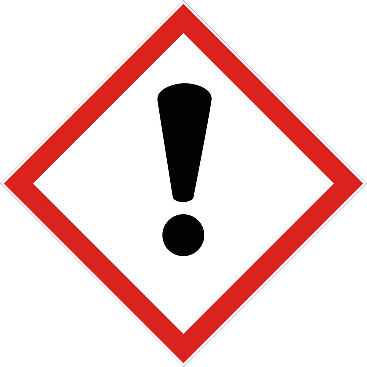 GHS07 - Gesundheitsschädlich