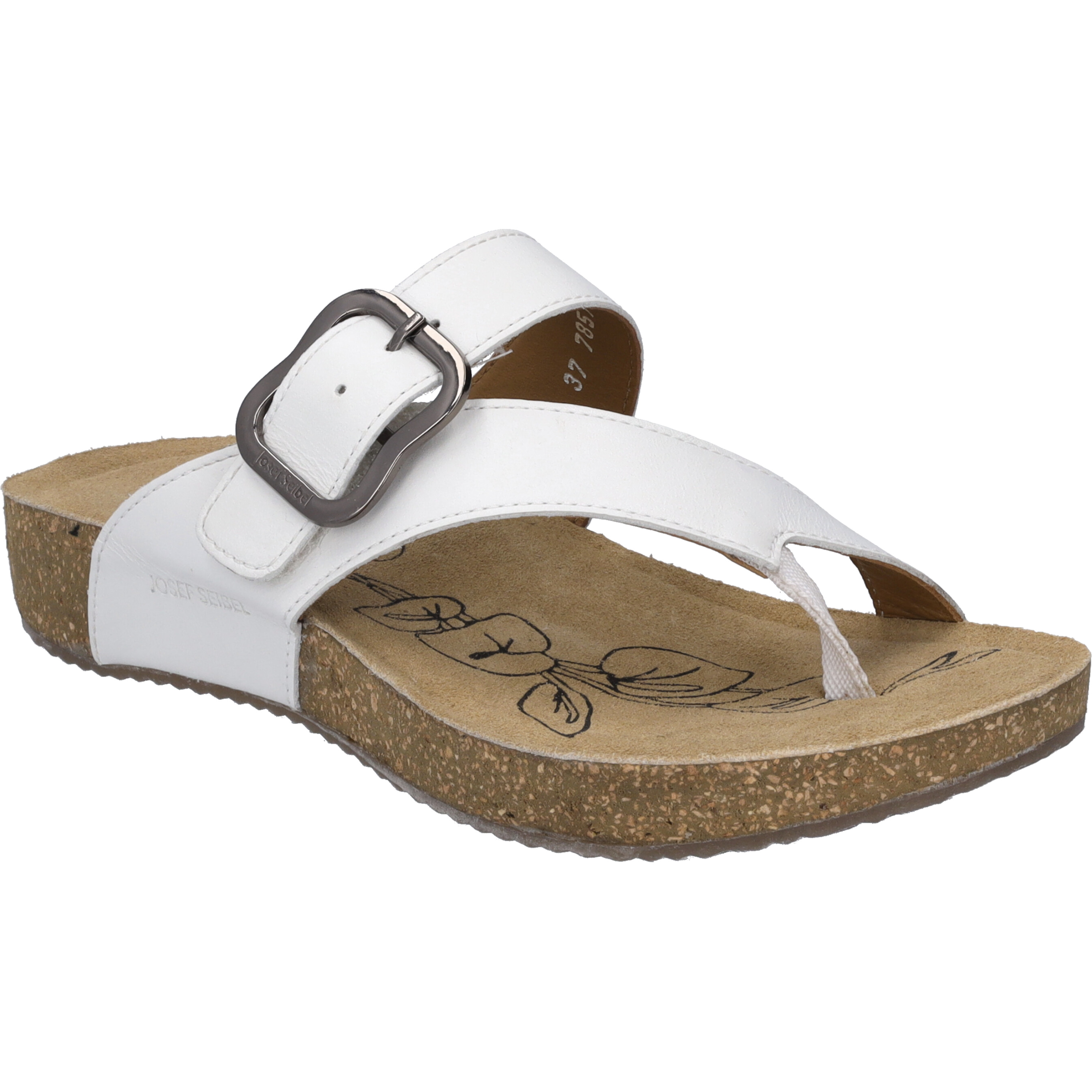 JOSEF SEIBEL Tonga 77 | Zehentrenner für Damen | Weiß