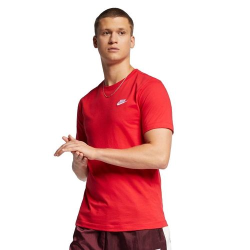 Nike Sportswear Club T-Shirt | Shirts für Herren | Rot