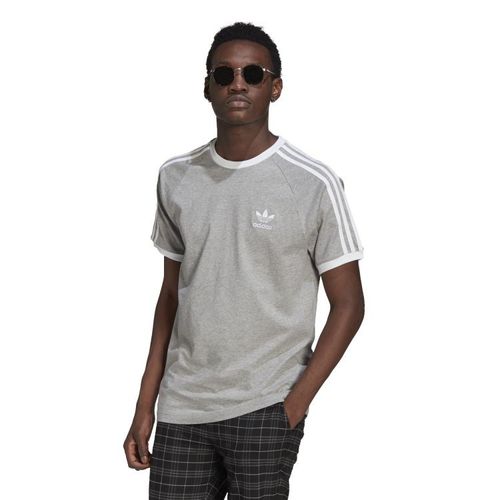 Adidas 3 Stripes T-Shirt | Shirts für Herren | Grau