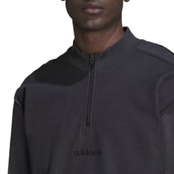Adidas Loopback Quarter-Zip Sweat