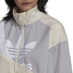 Adidas Wmns Split Trefoil Track Top