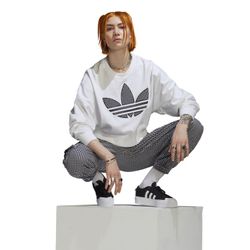 Adidas Wmns Oversized Loose Trefoil Sweatshirt