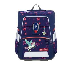 step by step Schulranzen-Set SPACE SHINE, lila