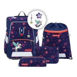 step by step Schulranzen-Set SPACE SHINE