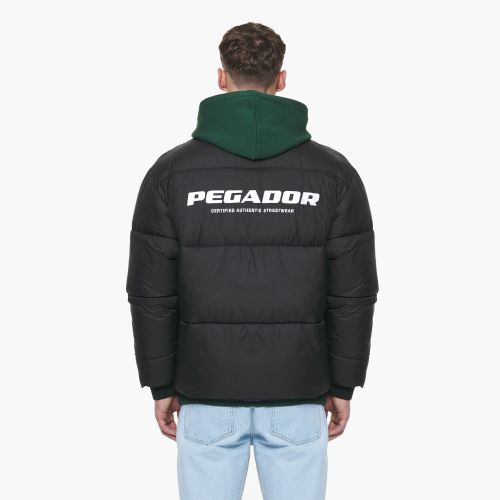 Pegador Picard Puffer Jacket Winterjacken für Herren Black