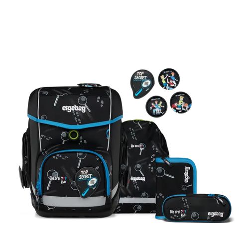 Ergobag Cubo Schulranzen-Set | Schulranzen für Kinder | Bärdektiv