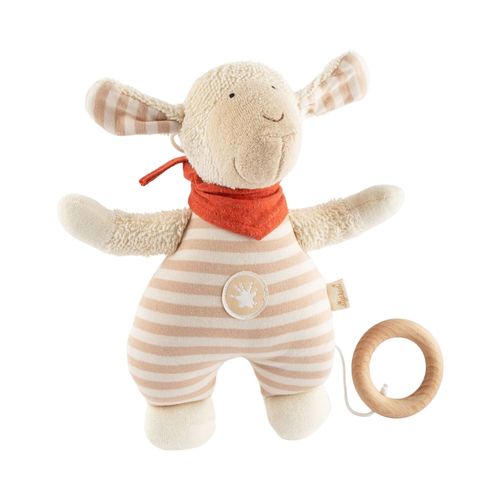 Sigikid Spieluhr Schaf | Kuscheltiere für Kinder | Beige