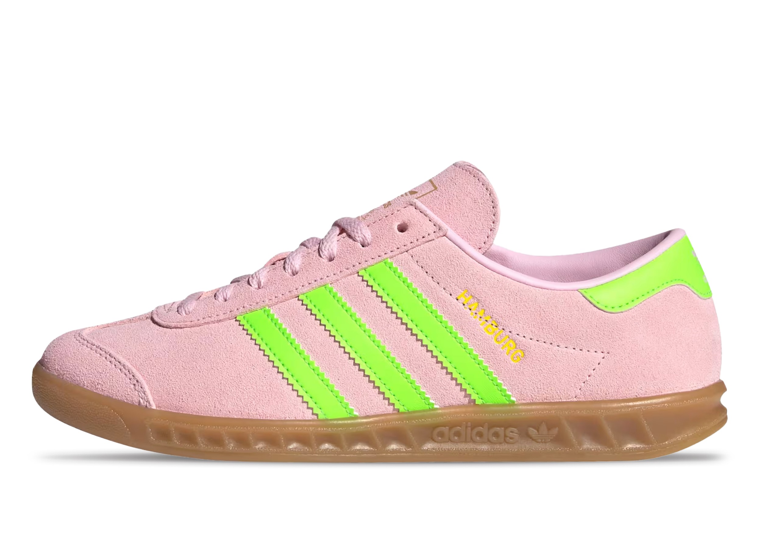 ★adidas★ Hamburg pink solar green Adidas Hamburg | Sneaker für Damen | Clear Pink / Solar