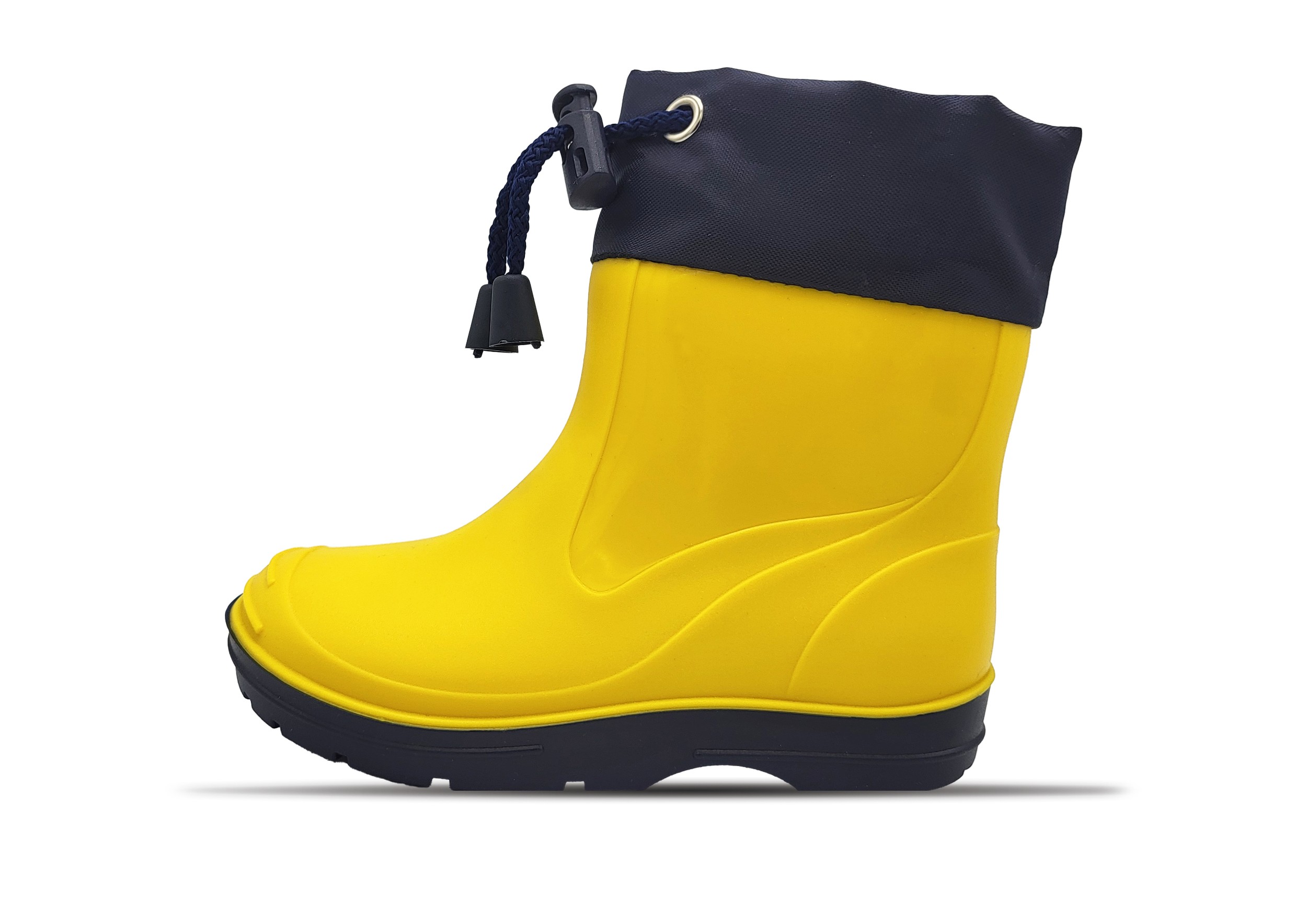 Beck Gummistiefel Basic | Gummistiefel für Kinder | Gelb