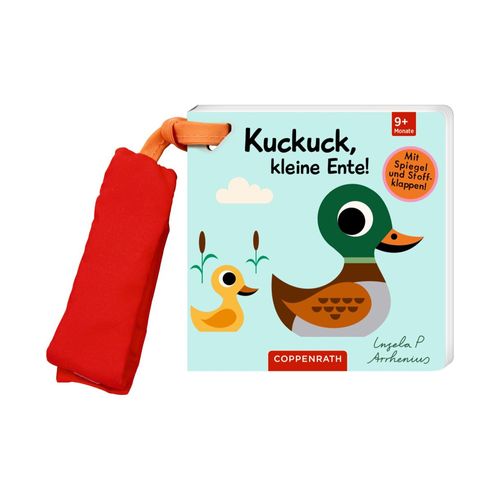 Coppenrath Mein Filz-Fühlbuch für den Buggy: Kuckuck, kleine Ente! | Bücher für Kinder | Buch
