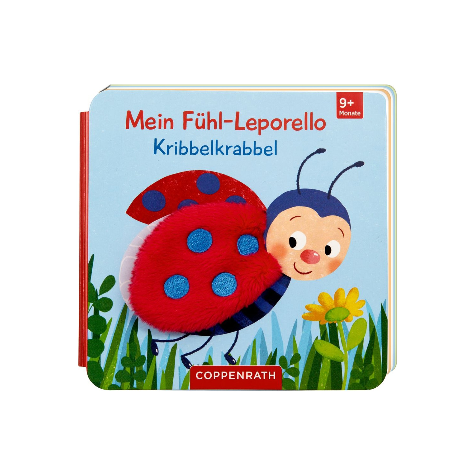 Coppenrath Mein Fühl-Leporello: Kribbelkrabbel | Bücher für Kinder | Mehrfarbig