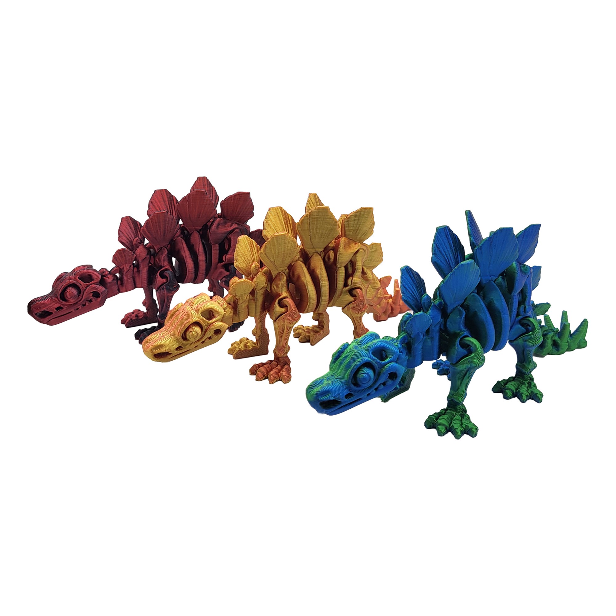 Coppenrath Kristalltier Stegosaurus Skelett | Spielsachen für Kinder | Mehrfarbig