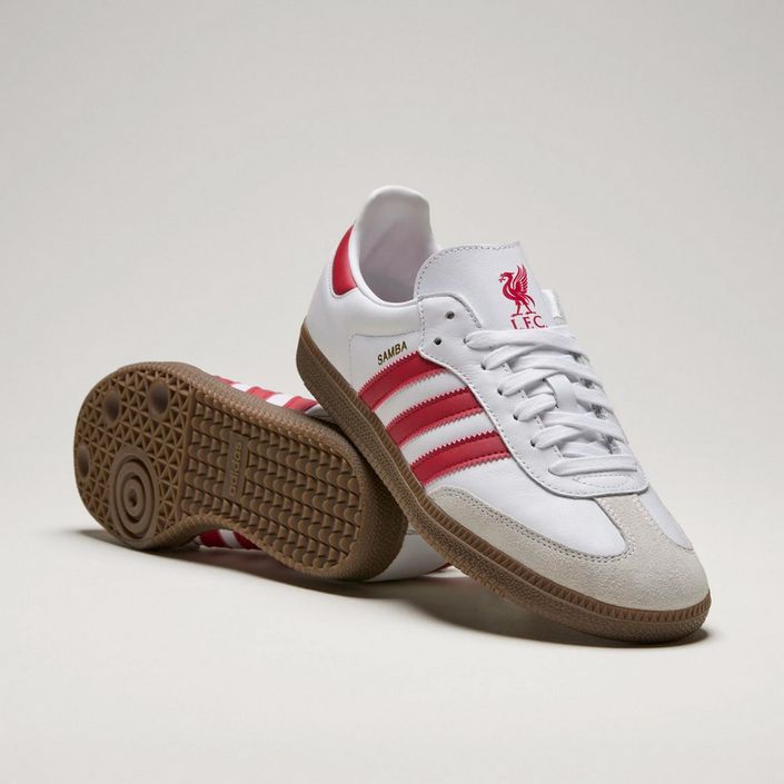 Adidas Samba FC Liverpool | Sneaker für Unisex | Cloud White