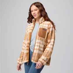 Columbia Wmns West Bend II Print Full-Zip Fleece