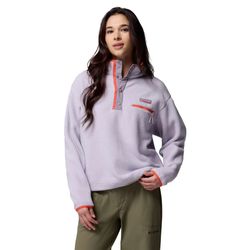 Columbia Wmns Helvetia II Cropped Half Snap Fleece