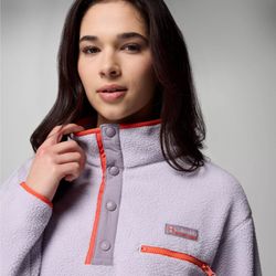 Columbia Wmns Helvetia II Cropped Half Snap Fleece