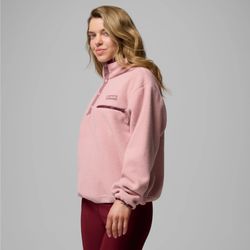 Columbia Wmns Helvetia II Cropped Half Snap Fleece