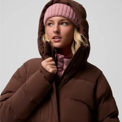 Columbia Wmns Amaze Puff Long Hooded Jacket