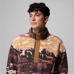Columbia Helvetia II Printed Half Snap Fleece