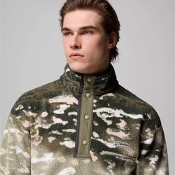 Columbia Helvetia II Printed Half Snap Fleece