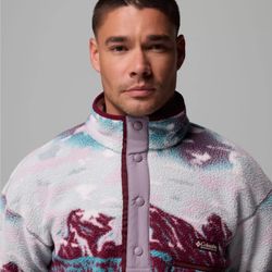 Columbia Helvetia II Printed Half Snap Fleece