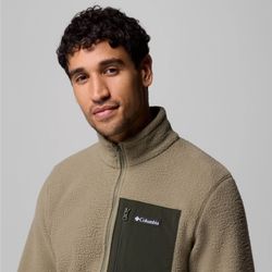 Columbia Jasper Ridge Pebbled Full Zip Fleece
