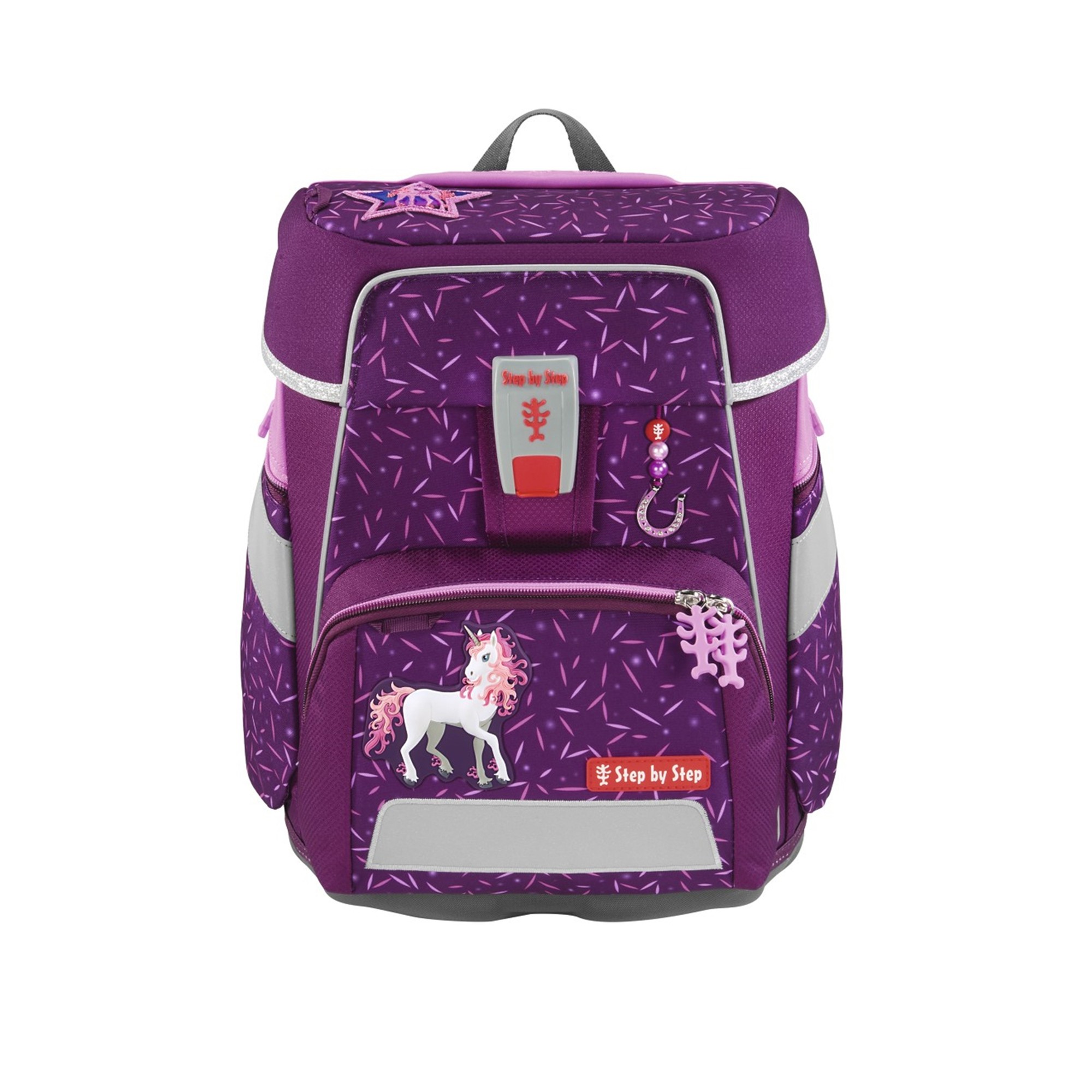 Step by step Schulranzen-Set SPACE | Schulranzen für Kinder | Pretty Unicorn Nuala