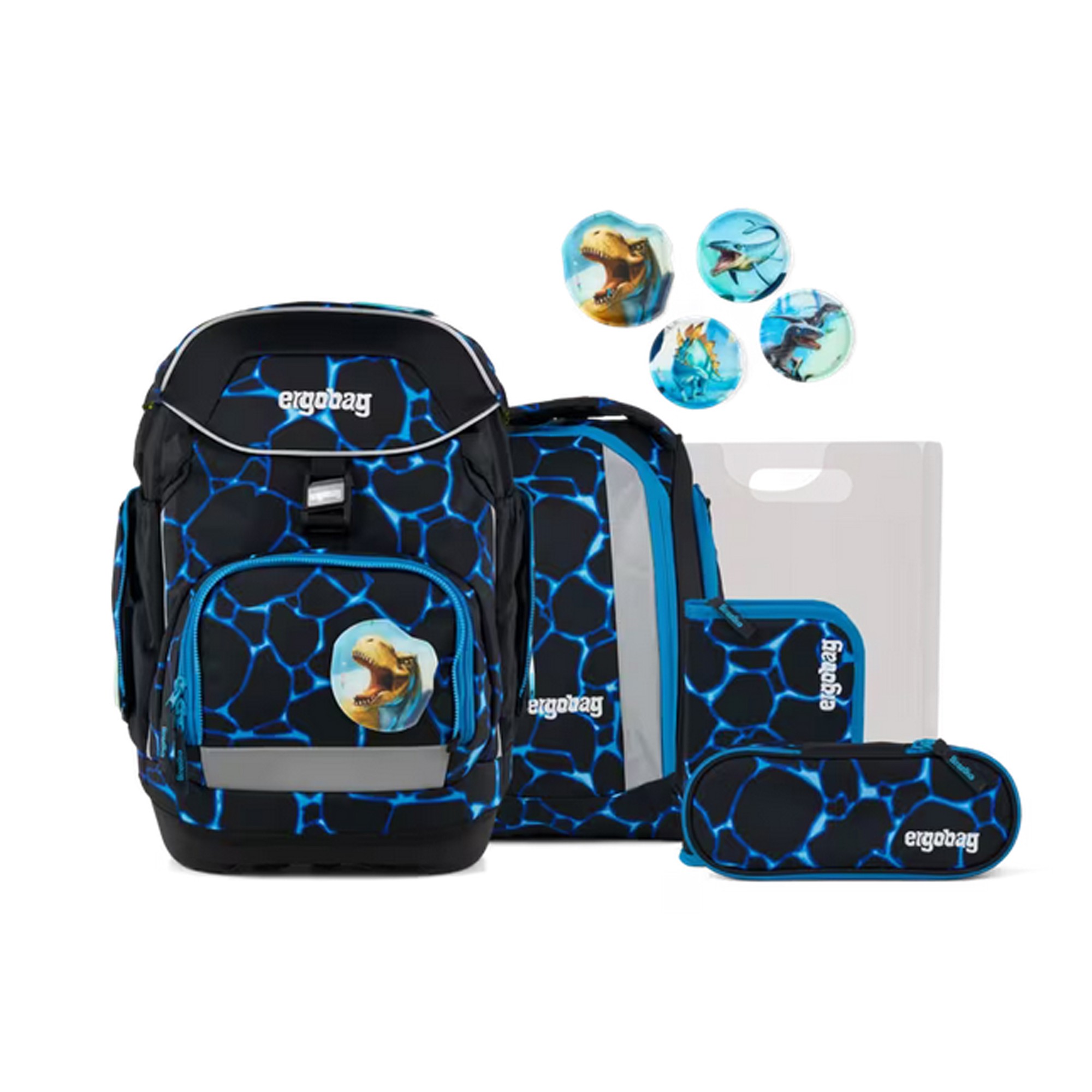 Ergobag PACK Schulrucksack-Set | Schulranzen für Kinder | Bärassic Garden