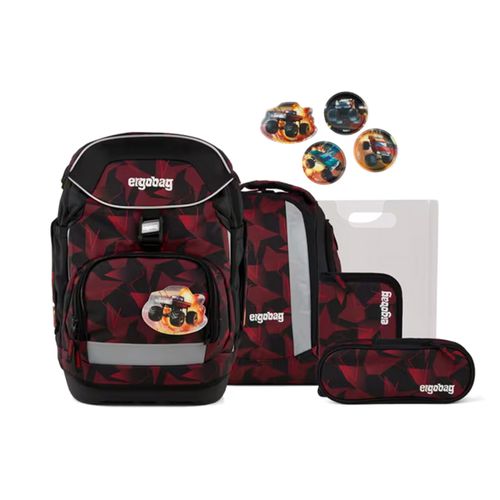 Ergobag PACK Schulrucksack-Set | Schulranzen für Kinder | Unaufhaltbär